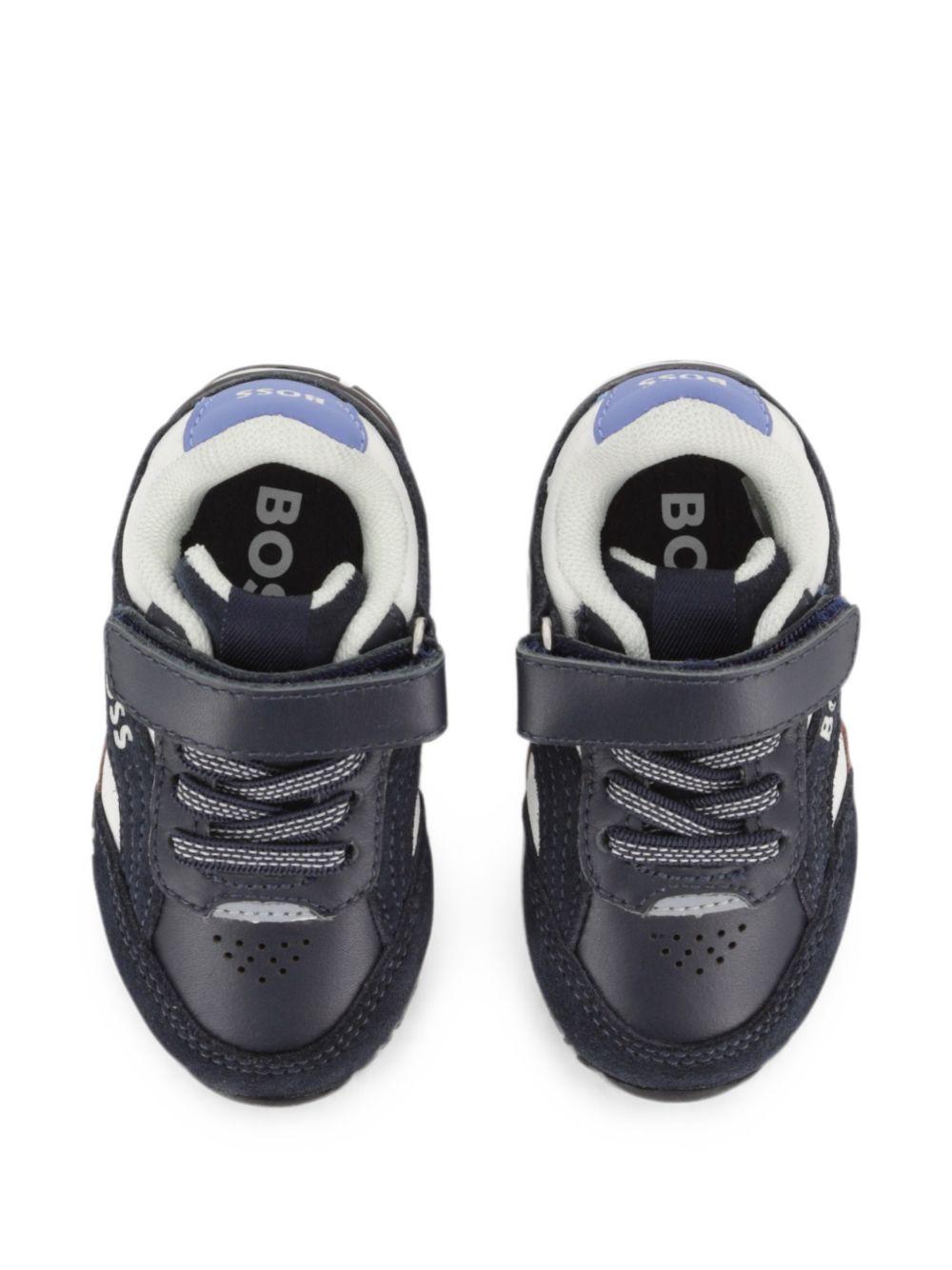 Sneakers blu per bambino J53544 849 Boss Kids 