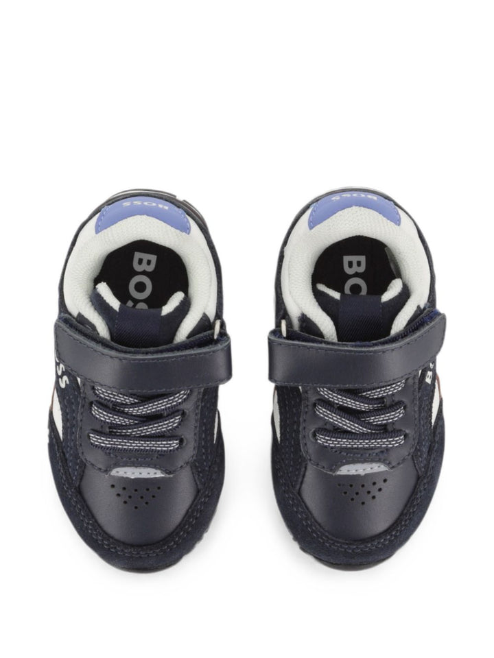 Sneakers blu per bambino J53544 849 Boss Kids 