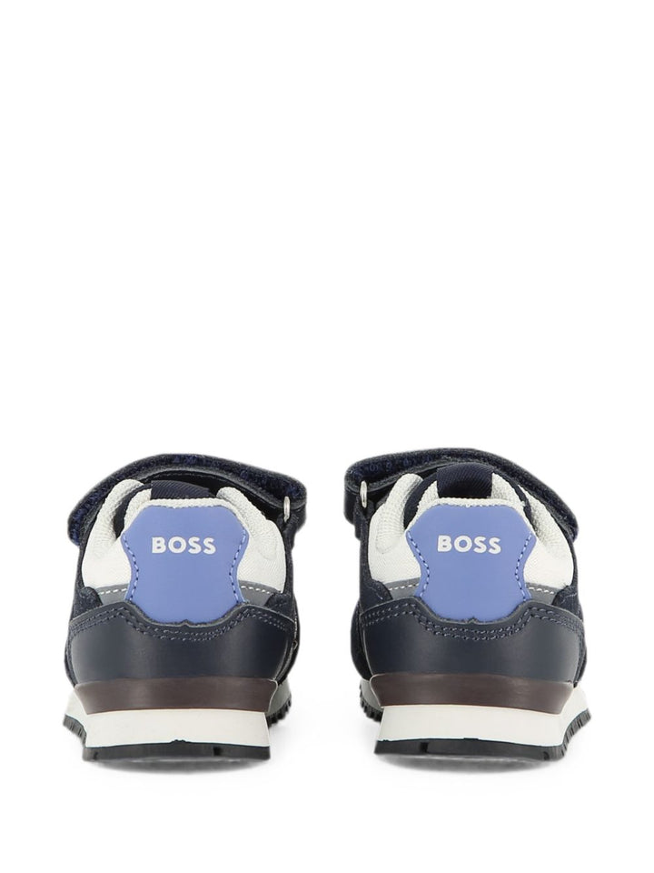 Sneakers blu per bambino J53544 849 Boss Kids 