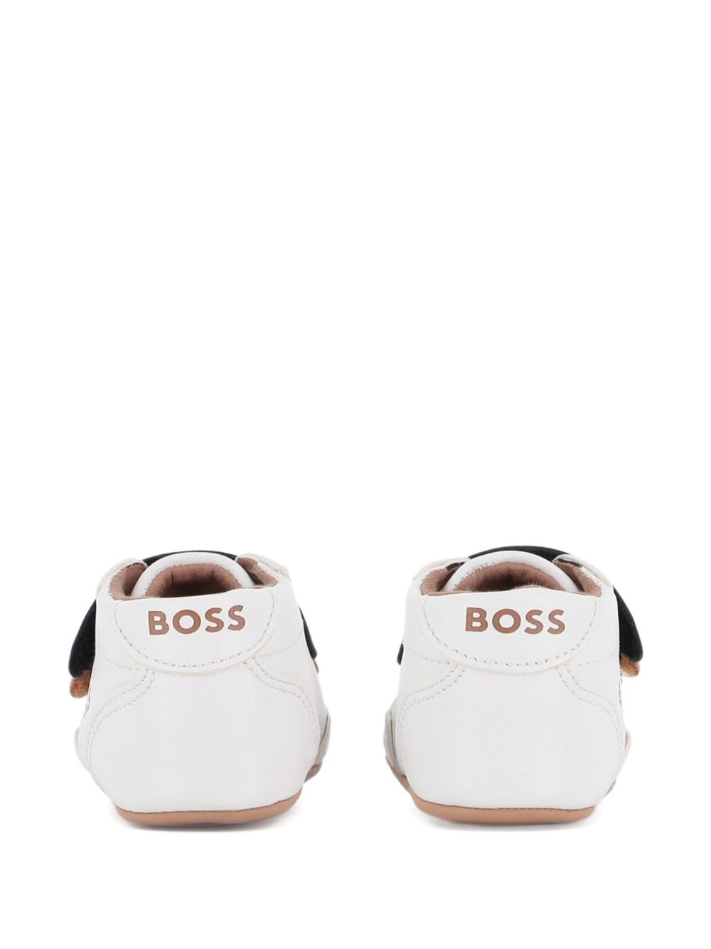 Scarpe bianche/blu/biscotto per neonato J53553 10P Boss Kids 
