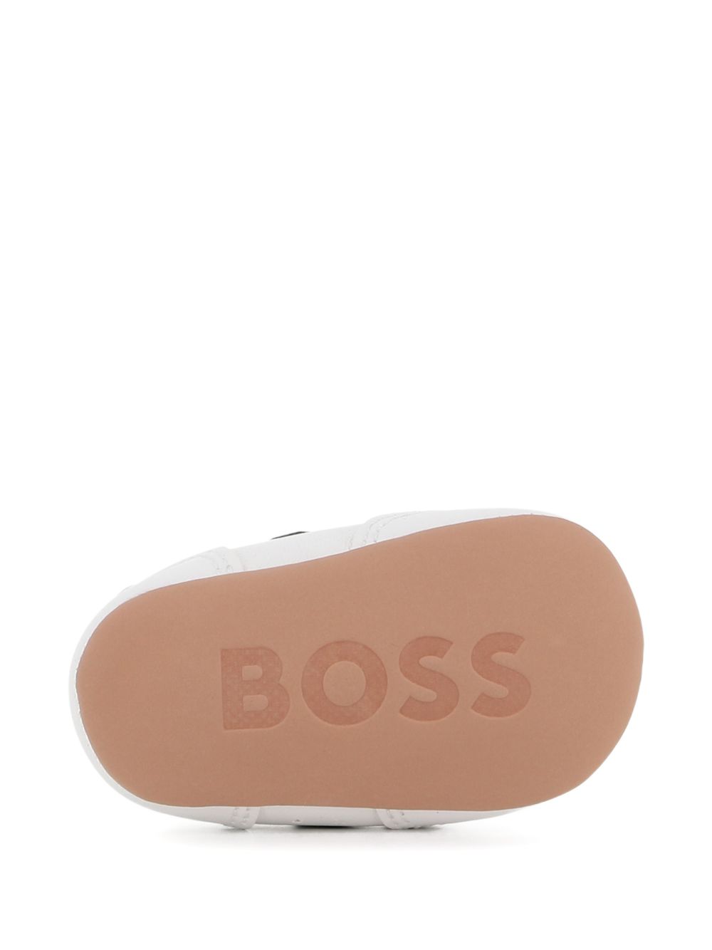 Scarpe bianche/blu/biscotto per neonato J53553 10P Boss Kids 