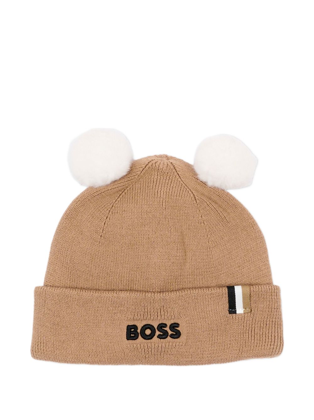 Cappello marrone per neonato J53567 269 Boss Kids 