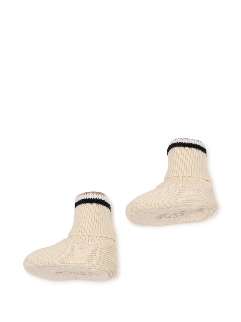 Kit cappello/calze beige per neonato J53572 21K Boss Kids 