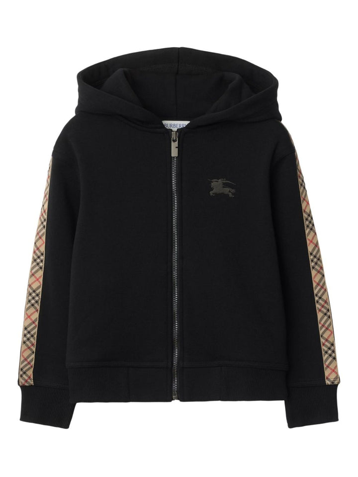 Felpa nera per bambino 8108062 A1189 Burberry Kids 