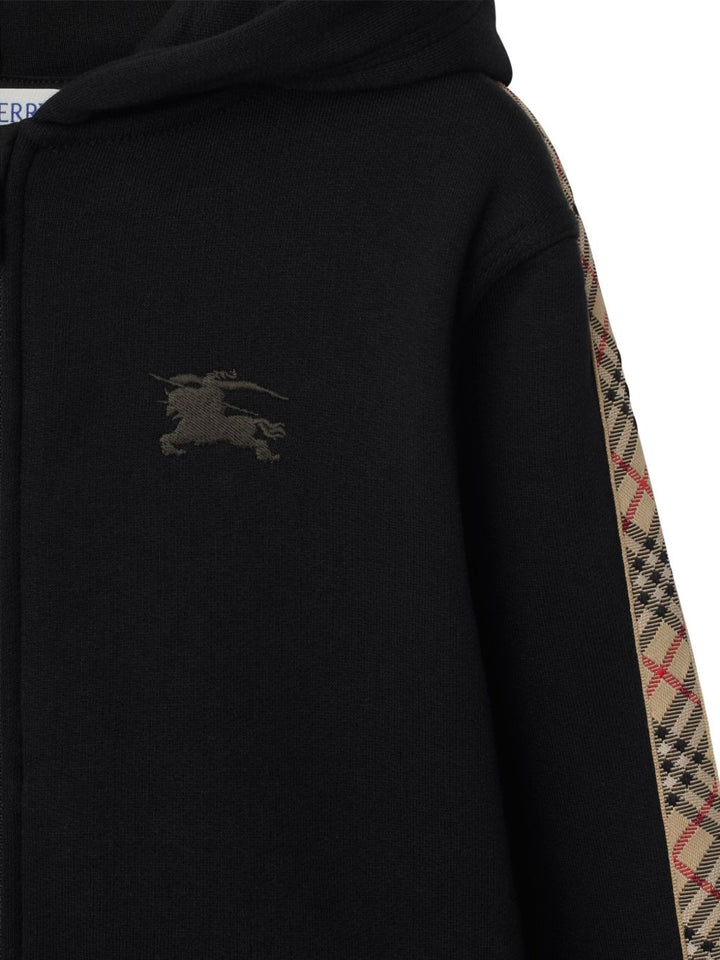 Felpa nera per bambino 8108062 A1189 Burberry Kids 