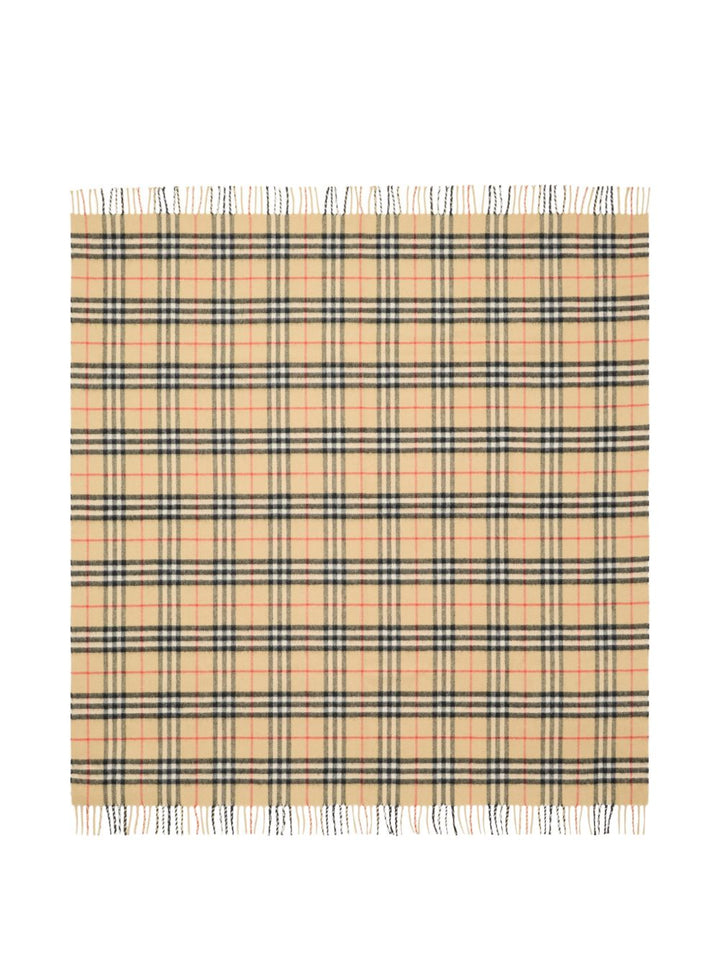 Coperta marrone/nero per neonato 8117406 B9368 Burberry Kids 