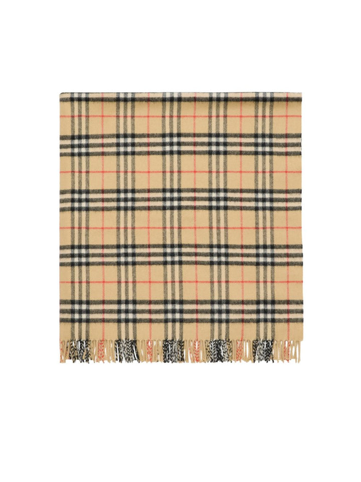 Coperta marrone/nero per neonato 8117406 B9368 Burberry Kids 