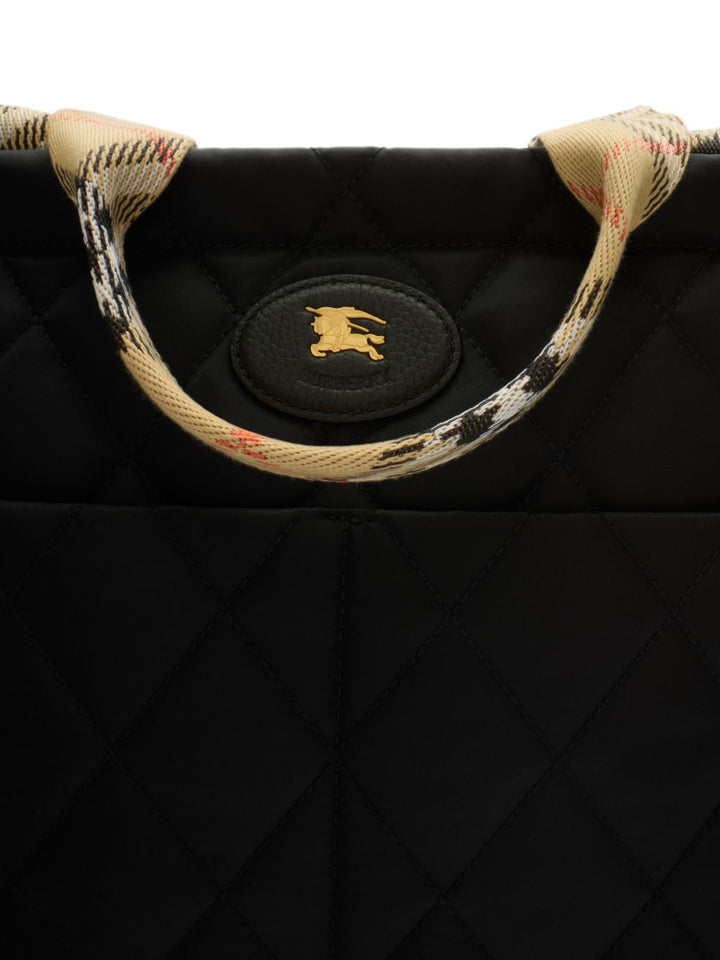 Borsa mamma nera 8126018 A1189 Burberry Kids 