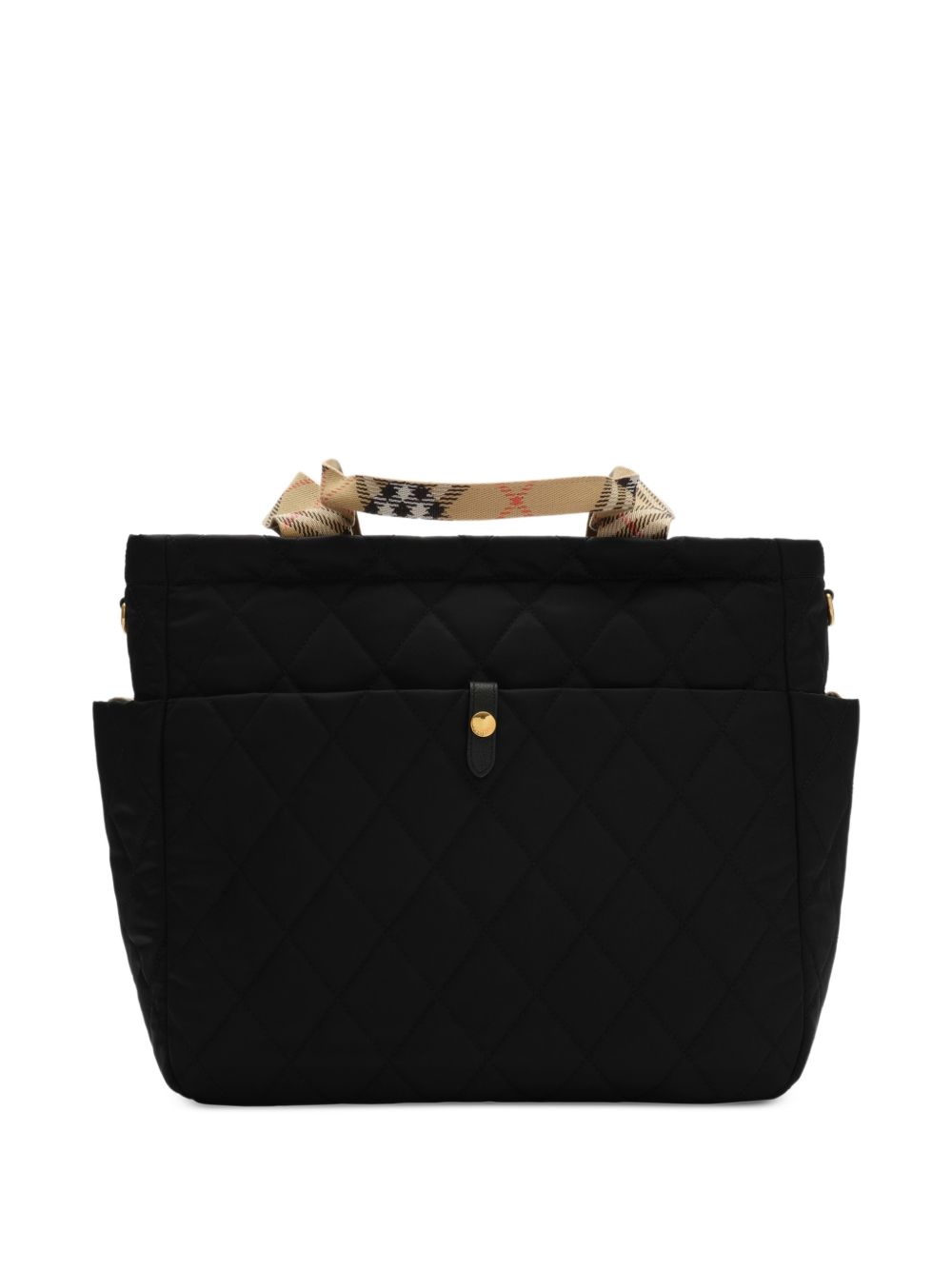 Borsa mamma nera 8126018 A1189 Burberry Kids 