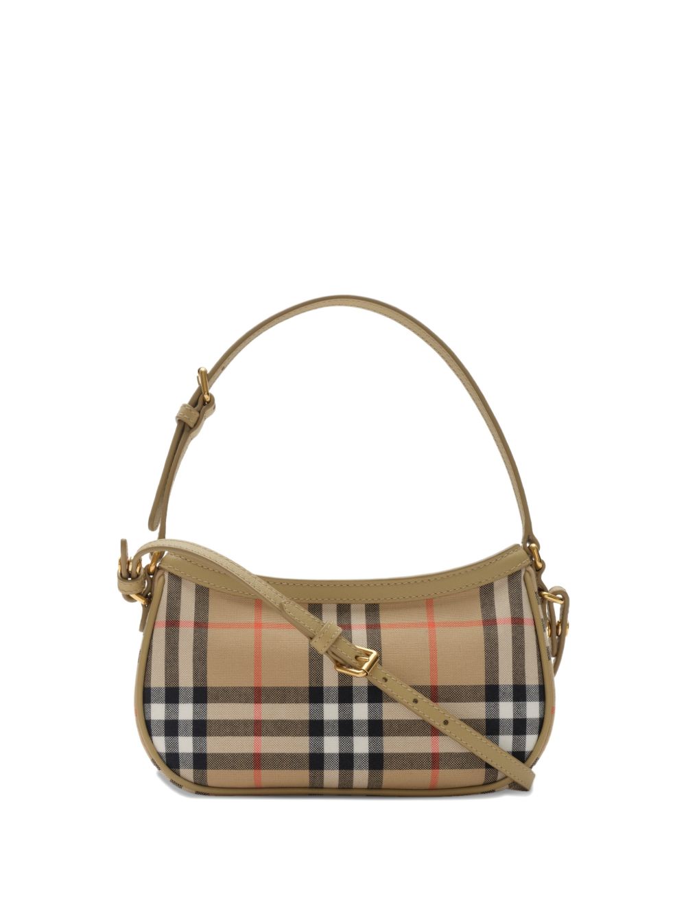 Borsa marrone check per bambina 8126023 B9368 Burberry Kids 