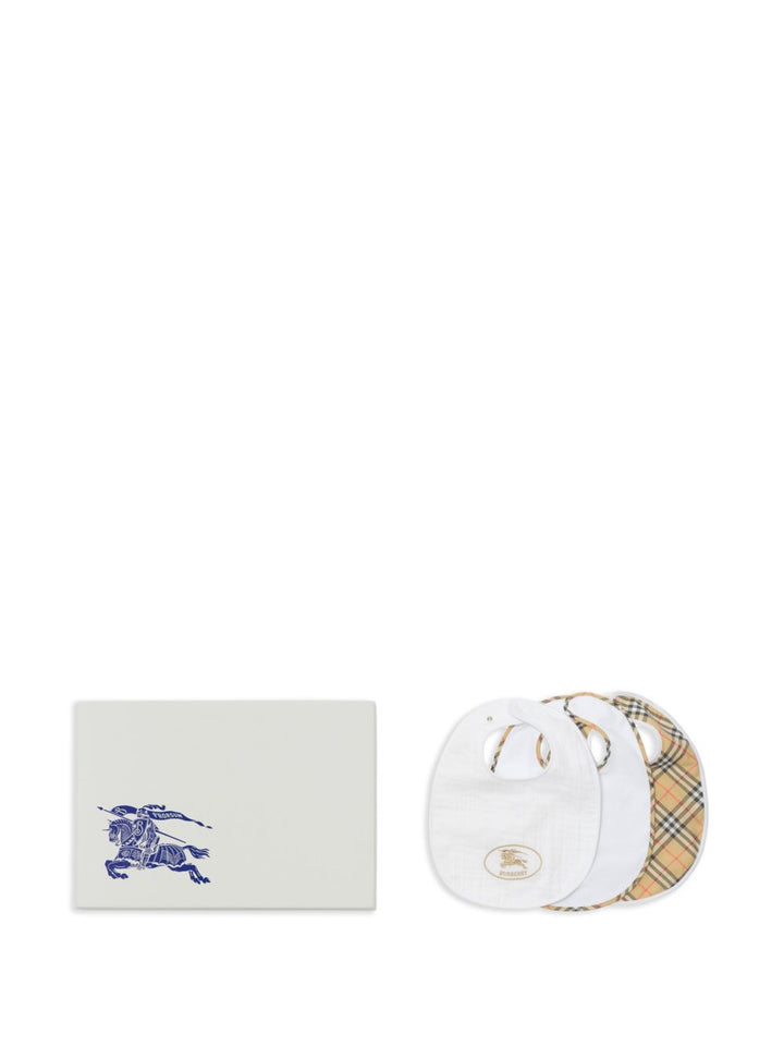 Bavetta per neonato 8126049 A1464 Burberry Kids 