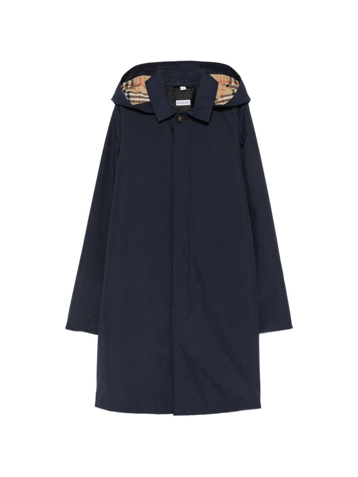 Trench nero per bambina 8126073 A1662 Burberry Kids 