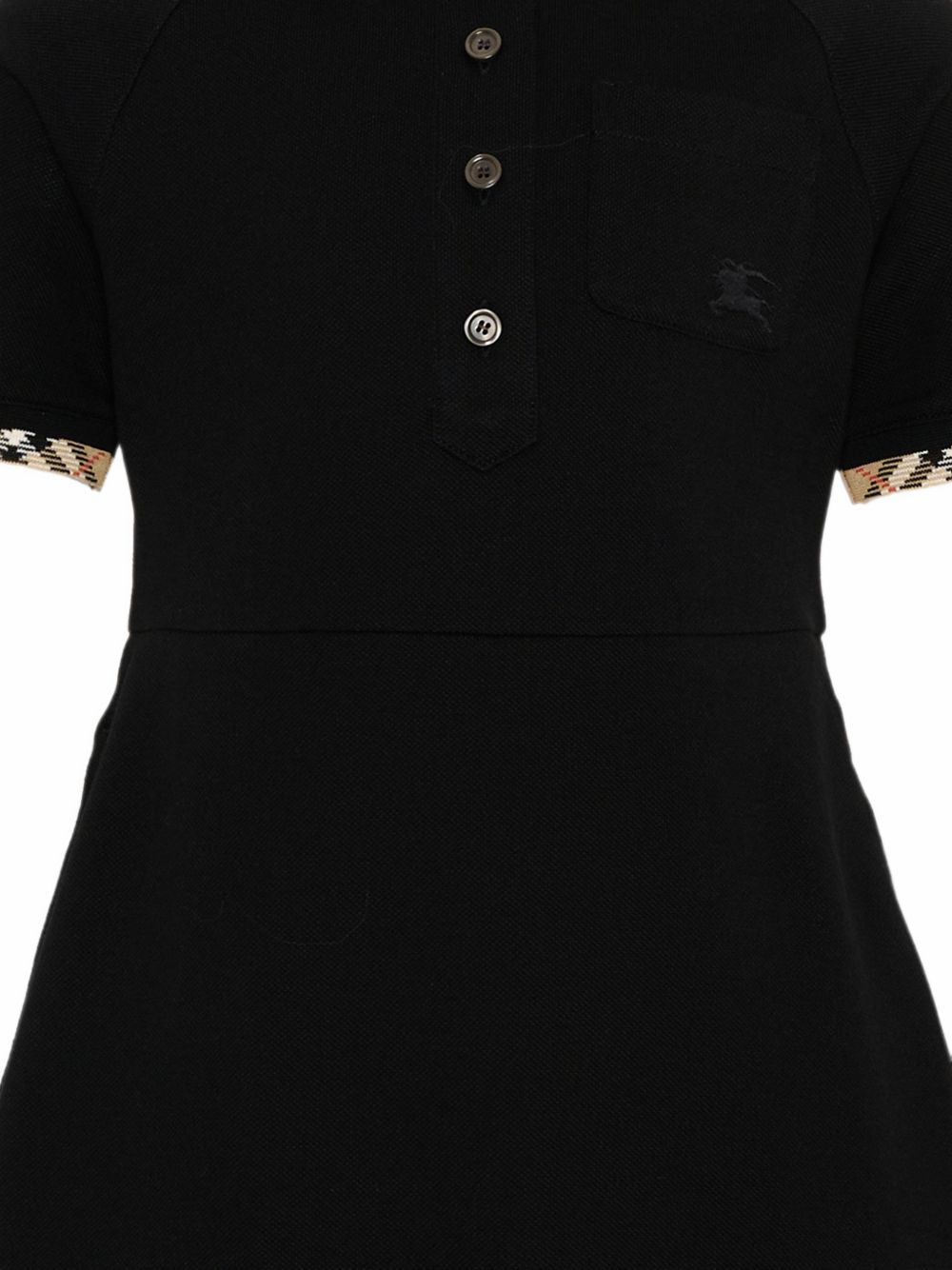 Abito nero per bambina 8126329 A1189 Burberry Kids 
