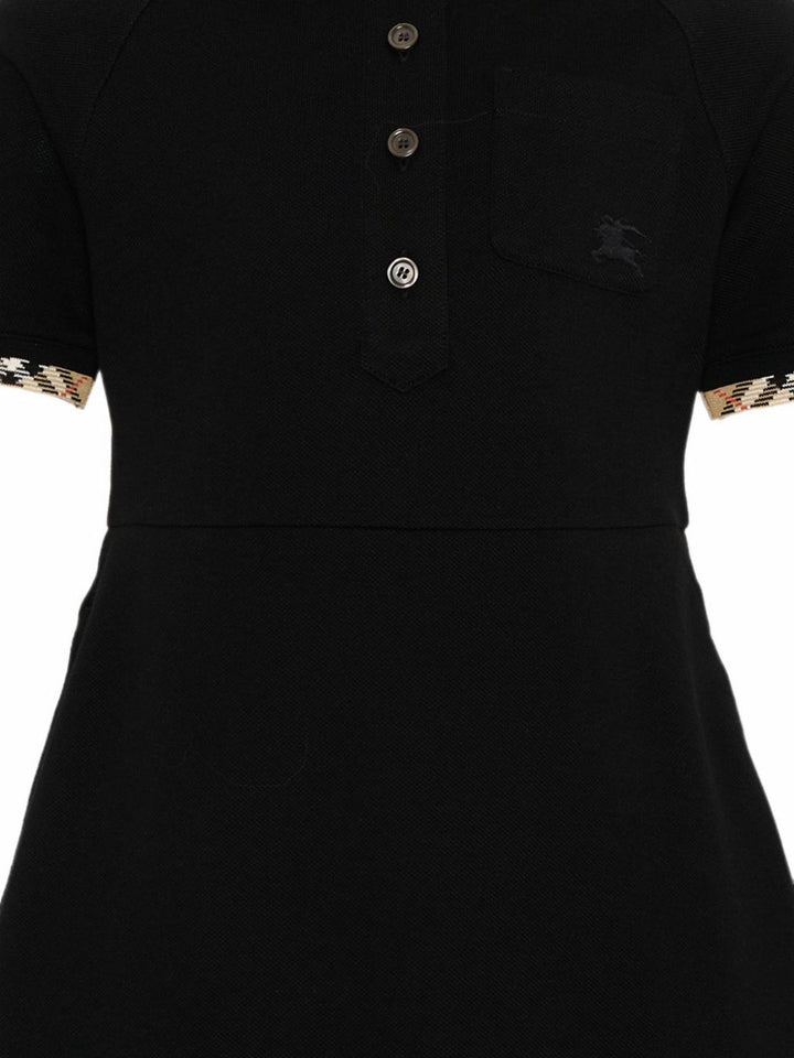 Abito nero per bambina 8126329 A1189 Burberry Kids 