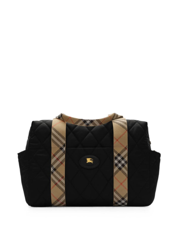 Borsa mamma nera/marrone 8126771 A1189 Burberry Kids 