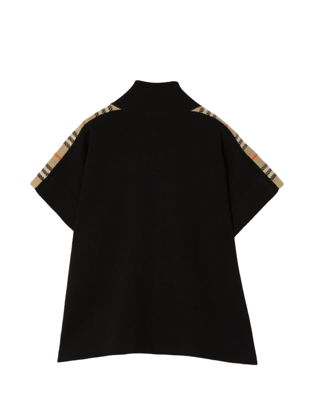 Mantella nera per bambina 8129887 C1462 Burberry Kids 