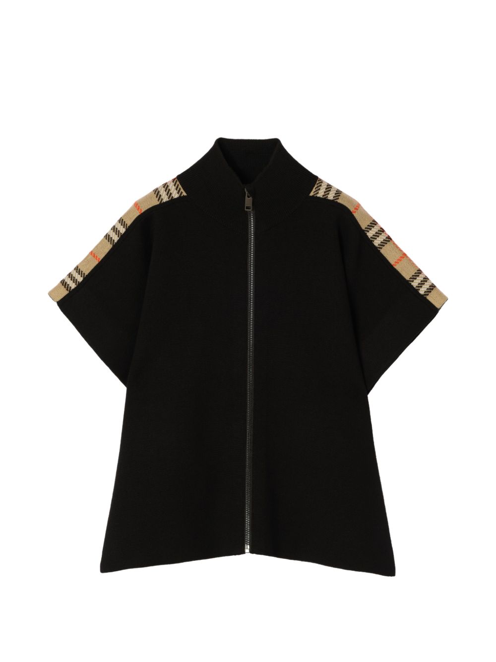 Mantella nera per bambina 8129887 C1462 Burberry Kids 
