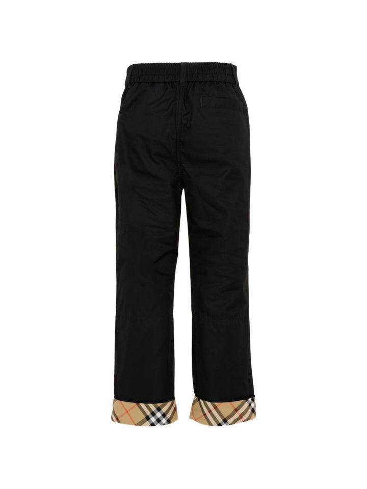 Pantalone nero per bambina 8131851 A1189 Burberry Kids 