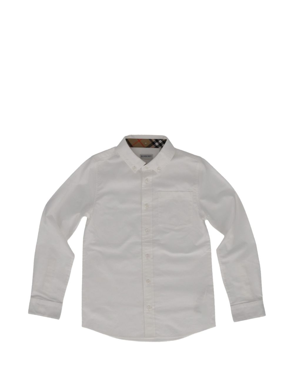 Camicia bianca per bambino 8133537 A1464 Burberry Kids 