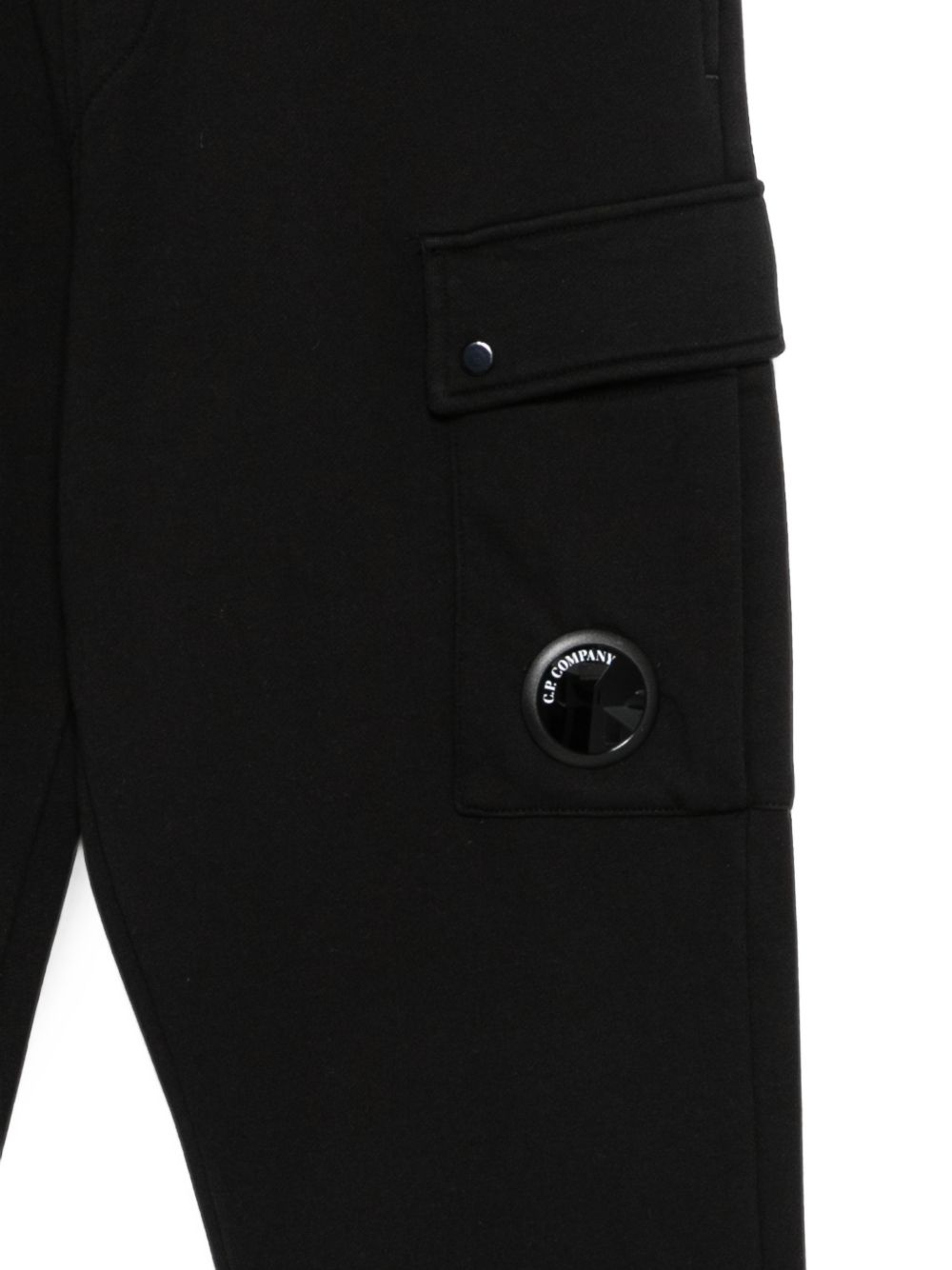 Pantalone nero per bambino CNP00ZLCA76 60100 C.P Company Kids 