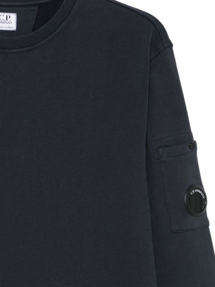 Felpa blu per bambino COF00XLCA76 41150 C.P Company Kids 