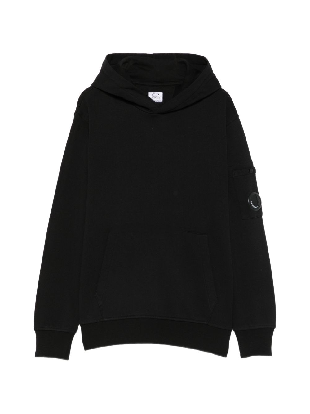 Felpa in cotone nero per bambino COF00YLCA76 60100 C.P Company Kids 