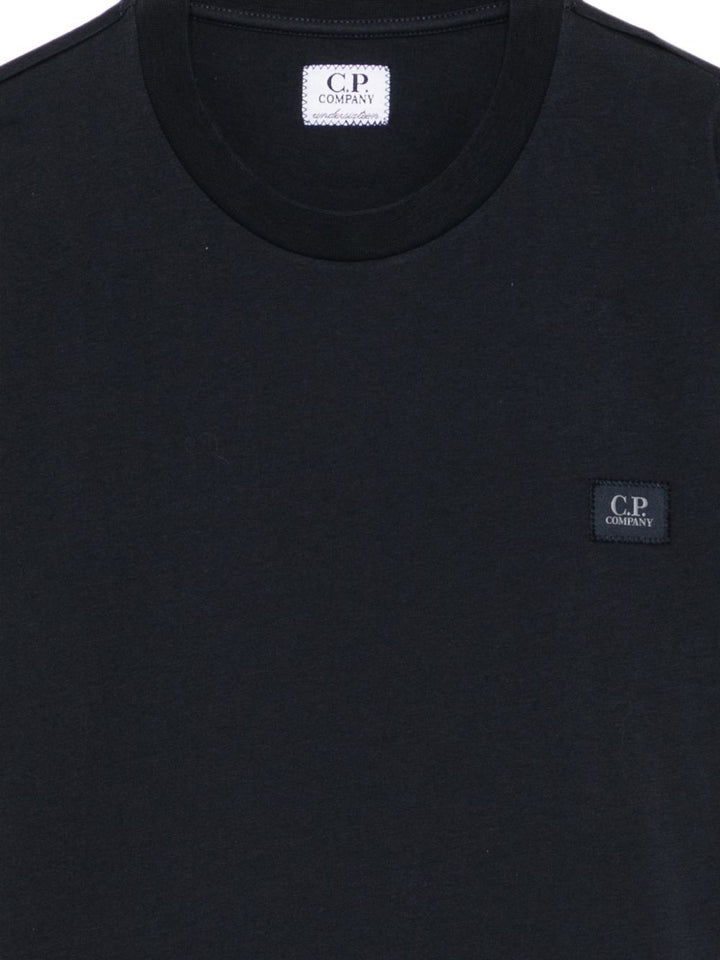 T-shirt blu per bambino CUM014LAA17 41150 C.P Company Kids 