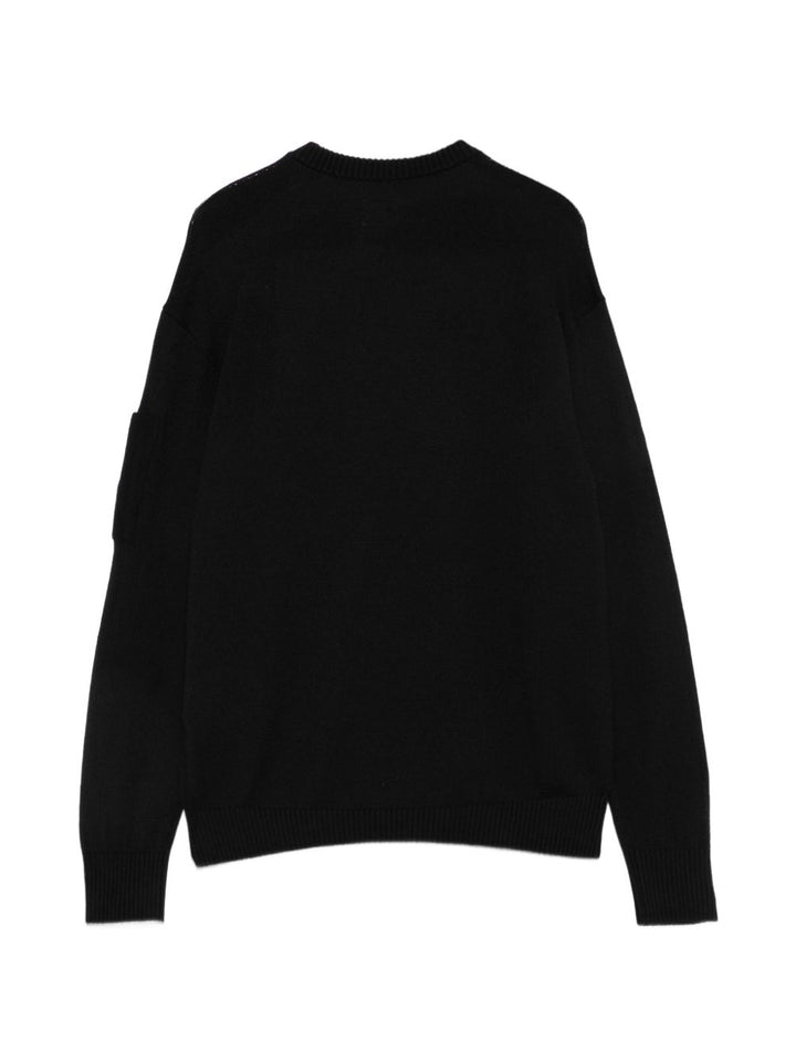 Maglione nero per bambino CUW00ULHE86 60100 C.P Company Kids 