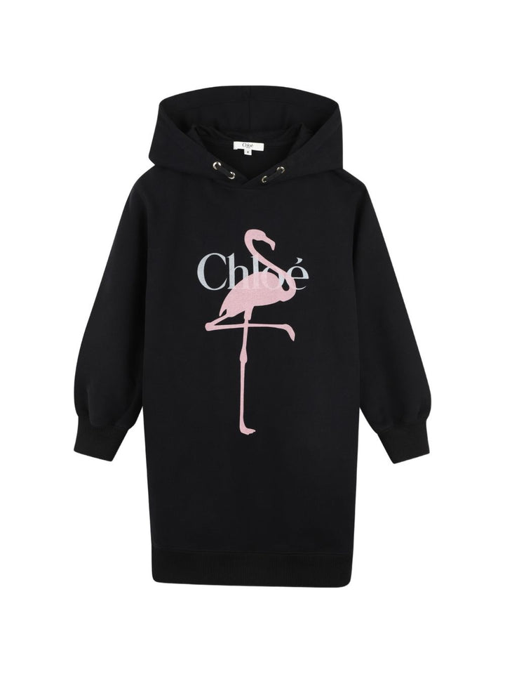 Abito nero per bambina C21245 09B Chloe 
