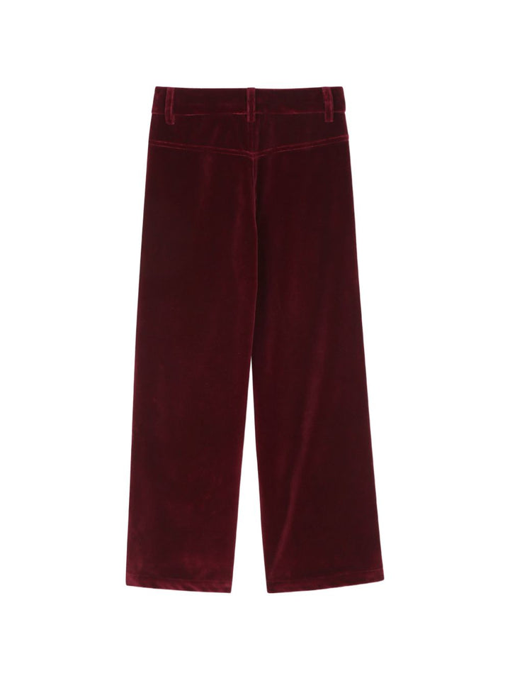 Pantalone bordeaux per bambina C21268 95K Chloe 