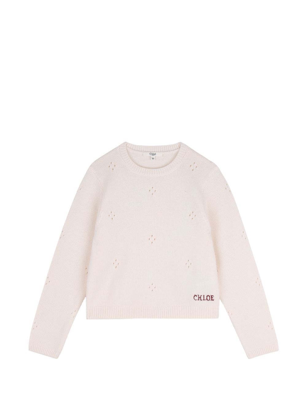 Maglione avorio per bambina C21271 148 Chloe 