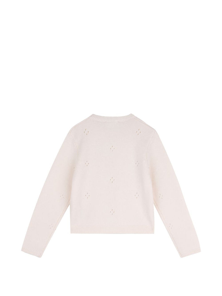 Maglione avorio per bambina C21271 148 Chloe 