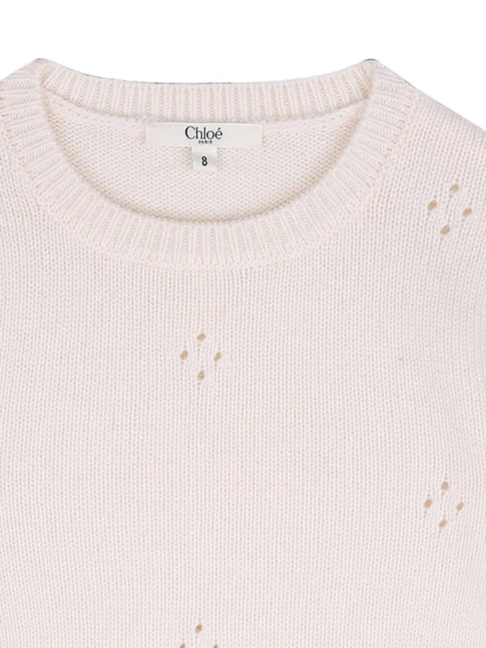 Maglione avorio per bambina C21271 148 Chloe 