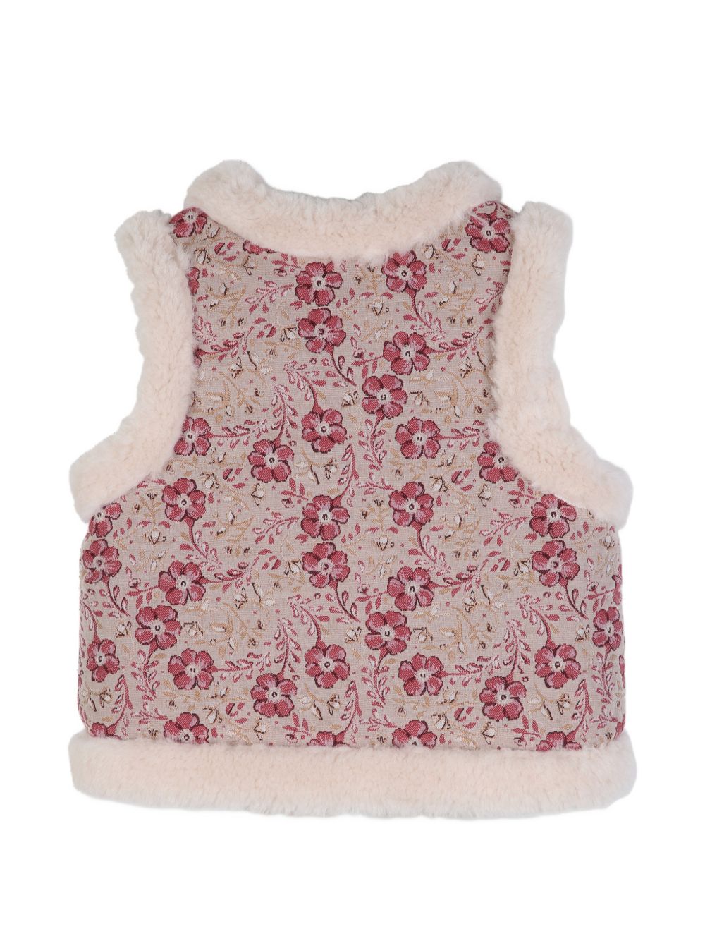 Gilet beige/rosa per bambina C21278 281 Chloe 