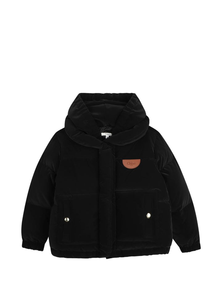 Giubbotto nero per bambina C21283 09B Chloe 