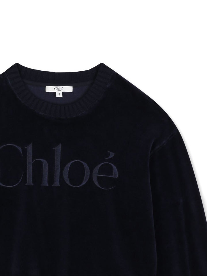 Felpa marine per bambina C21285 859 Chloe 