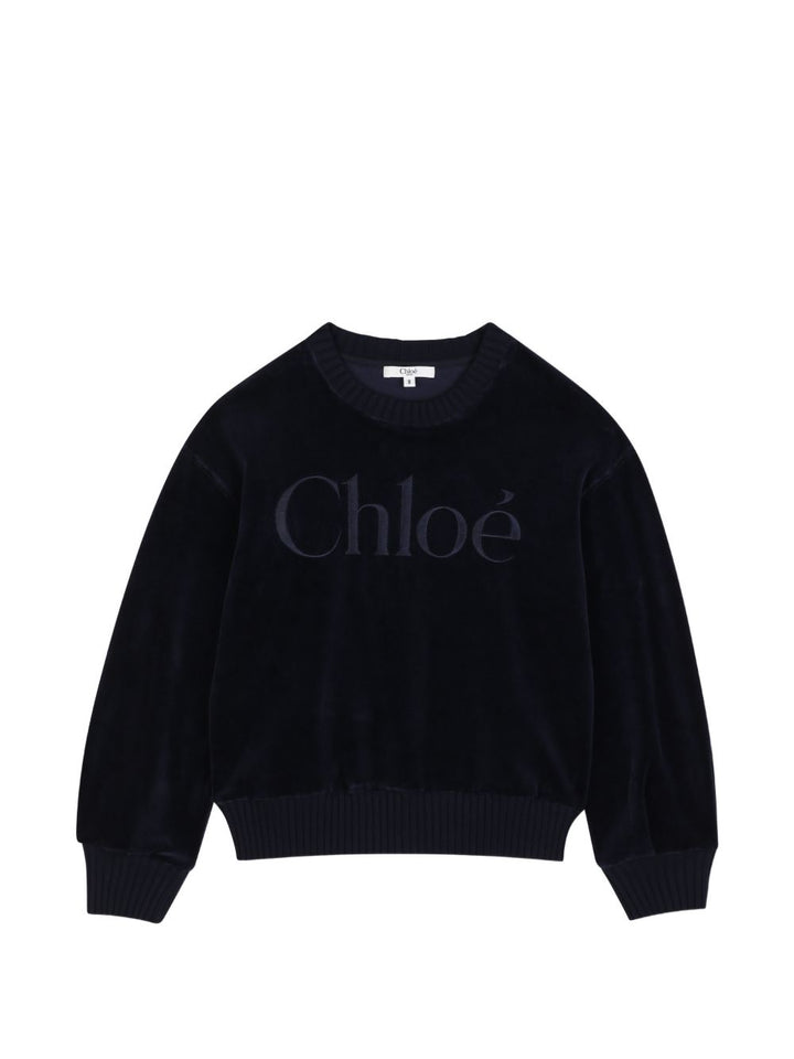 Felpa marine per bambina C21285 859 Chloe 