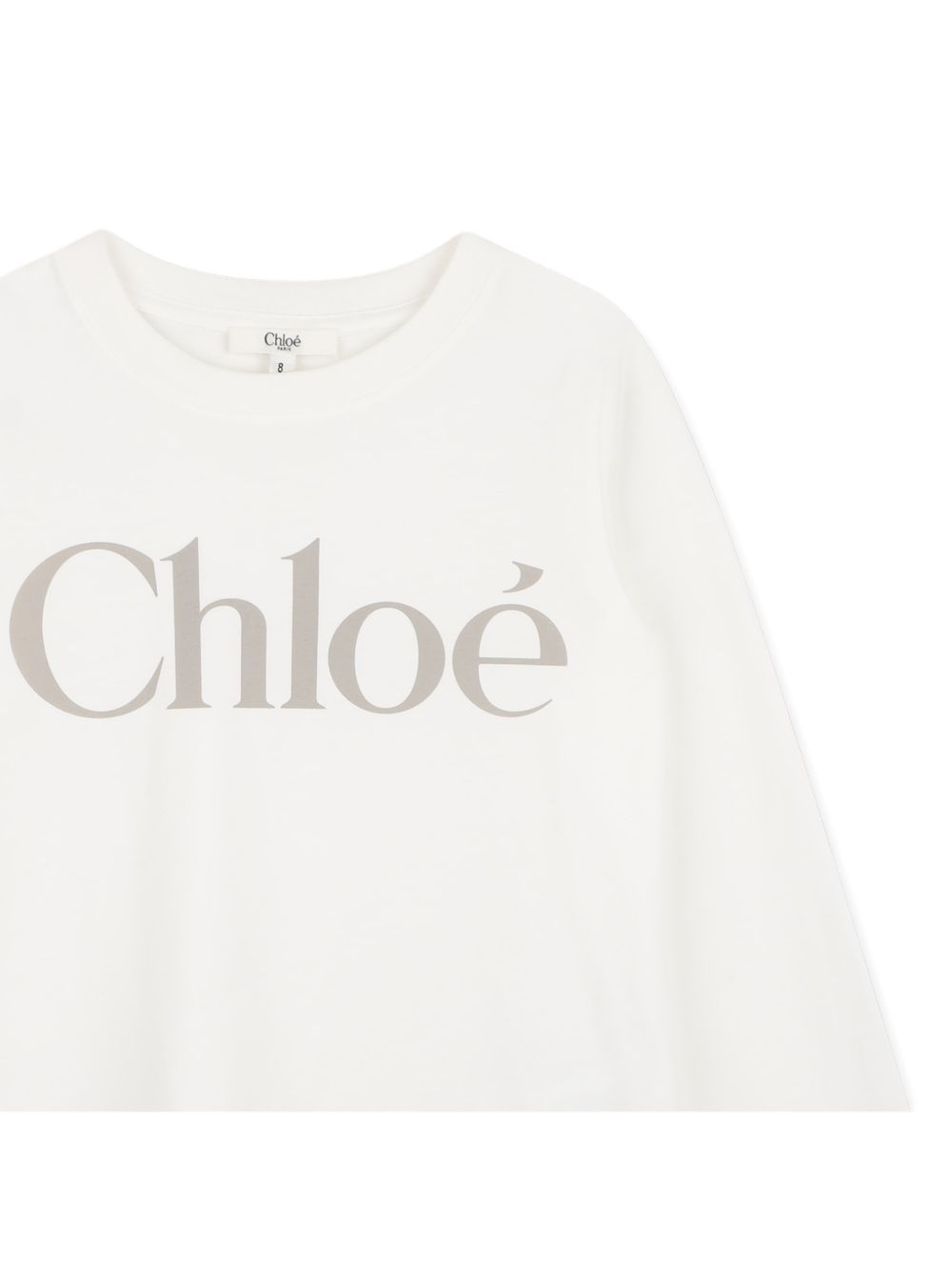 T-shirt bianco per bambina C21299 117 Chloe 