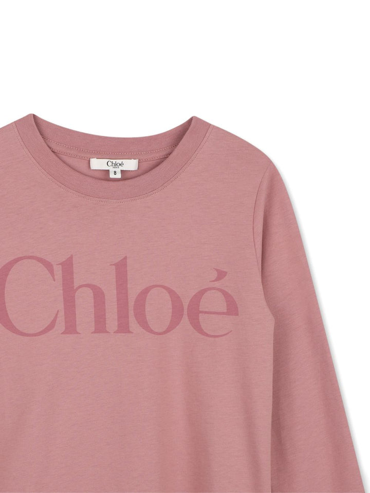 T-shirt rosa per bambina C21299 48W Chloe 