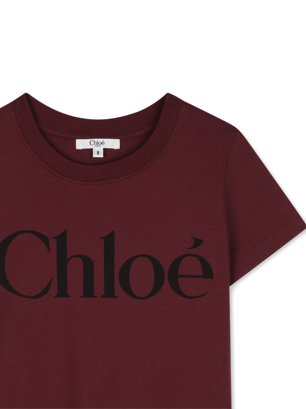 T-shirt prugna scura per bambina C21301 94E Chloe 