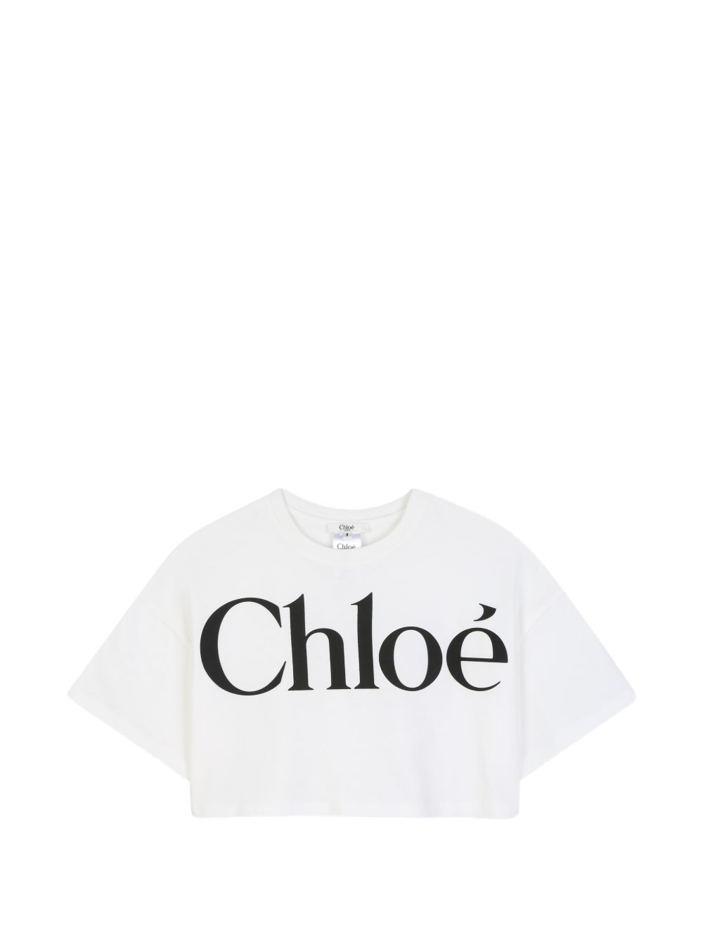 T-shirt bianca per bambina C21305 117 Chloe 