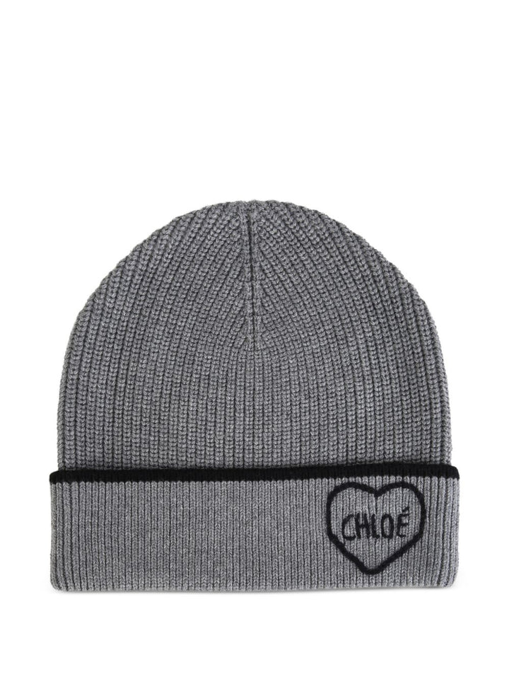 Cappello grigio per bambina C21308 A46 Chloe 