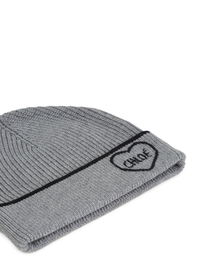 Cappello grigio per bambina C21308 A46 Chloe 