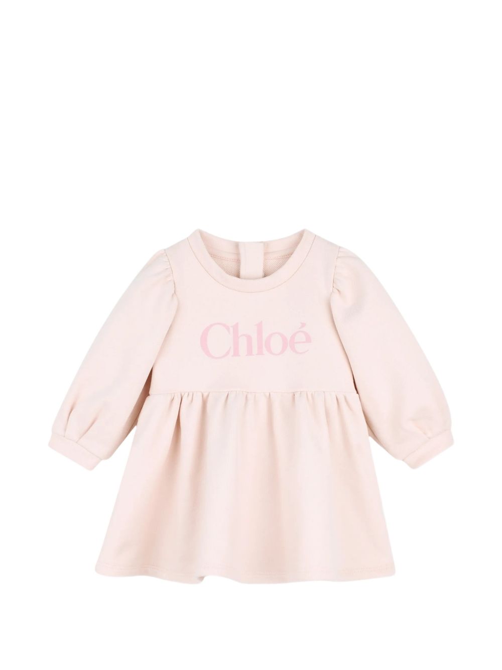 Abito rosa per neonata C21335 46J Chloe 