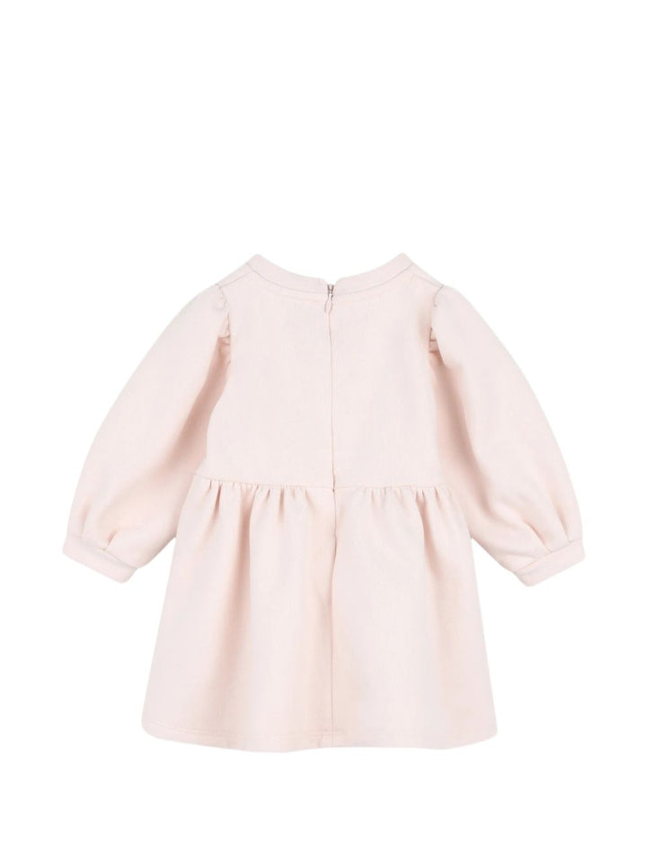 Abito rosa per neonata C21335 46J Chloe 