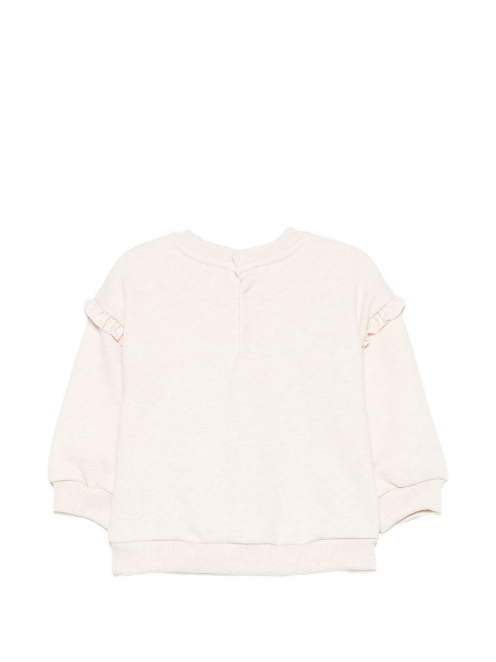 Felpa beige per neonata C21359 B39 Chloe 