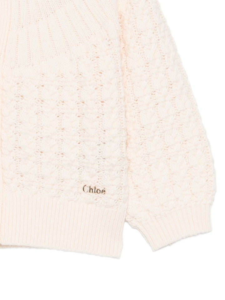 Cardigan avorio per neonata C21361 148 Chloe 