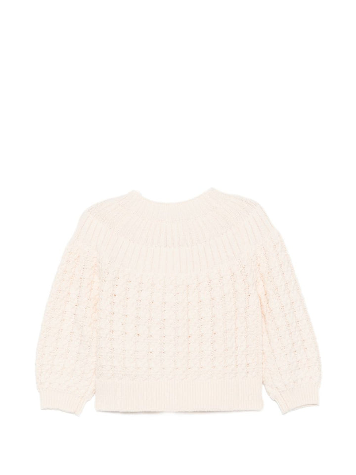 Cardigan avorio per neonata C21361 148 Chloe 