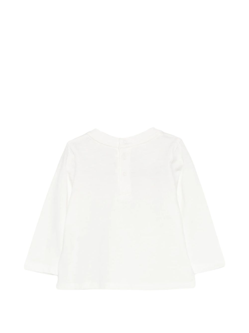 T-shirt bianco sporco per neonata C21362 117 Chloe 