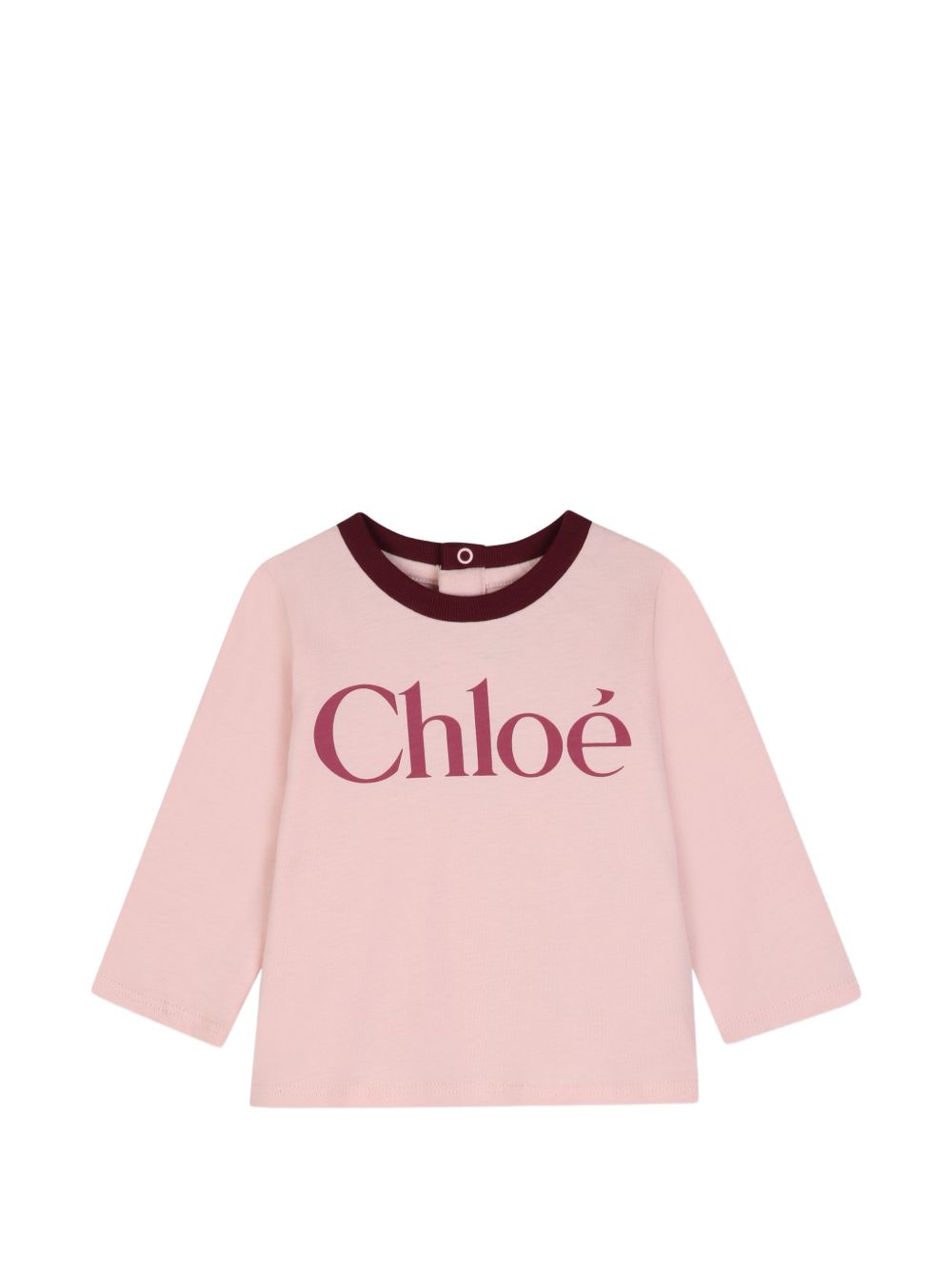T-shirt rosa per neonata C21362 461 Chloe 